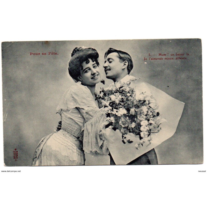 Tarjeta postal de pareja Tarjeta postal de pareja