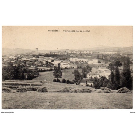 Tarjeta postal  de  panissieres vue generale