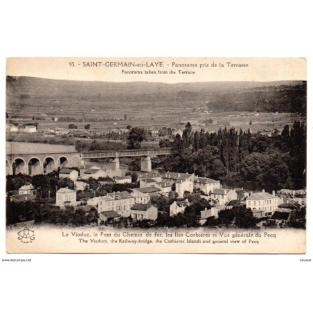 Tarjeta postal  de  saintgermainenlaye