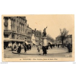 Tarjeta postal toulouse place matabiau