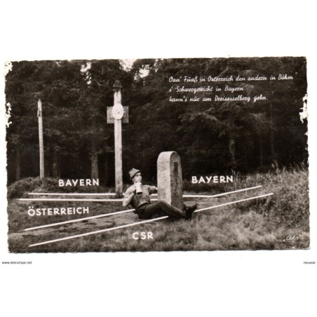 Tarjeta postal unterkunftshaus drisessel