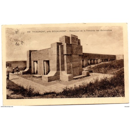 Tarjeta postal de thiaumont pres douaumont