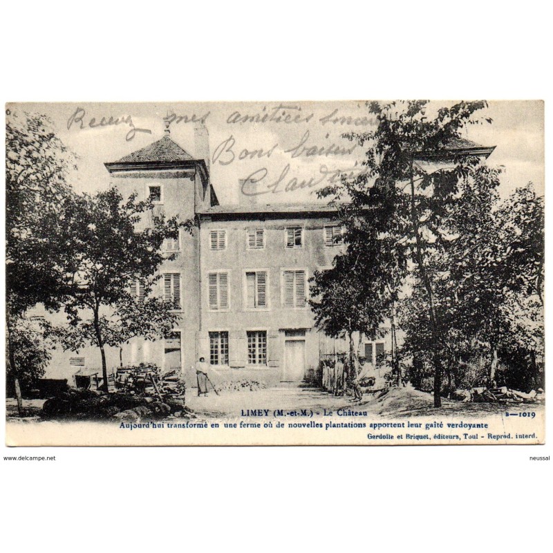 Tarjeta postal Limey la chateau Tarjeta postal Limey la chateau