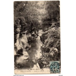 Tarjeta postal circulada  gorges du sierroz