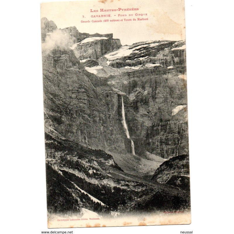 Tarjeta postal gavarnie Tarjeta postal gavarnie