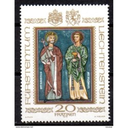 Sello n 675 liechtenstein