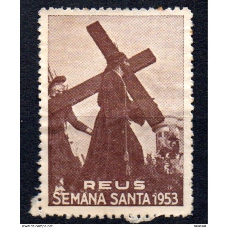 Viñeta semana santa de reus 1953