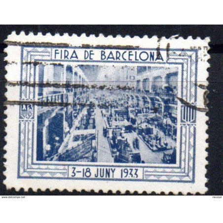 Viñeta feria de barcelona 1933