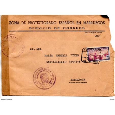 Carta marruecos número 352