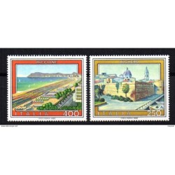 Sellos  n 1583 y 1585   Italia