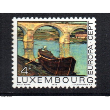 Sello  n 856  Luxemburgo