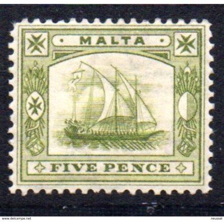 Sello  n 39  Malta