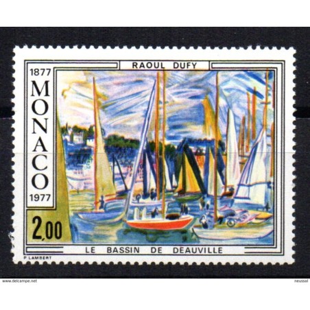 Sello  n 1027   Monaco