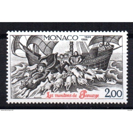 Sello n 1452  Monaco