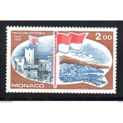 Sello  n 1277  Monaco