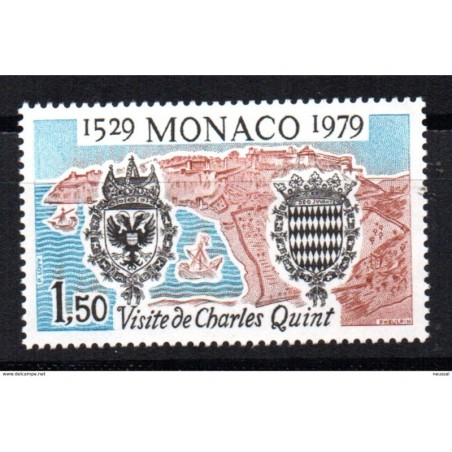 Sello  n 1207  Monaco