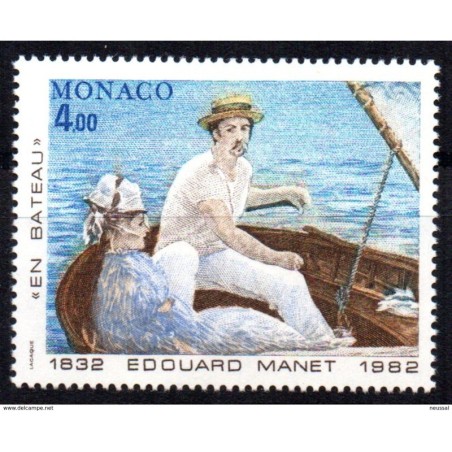 Sello  n 1347  Monaco