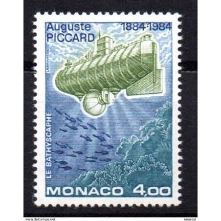 Sello  n 1428  Monaco