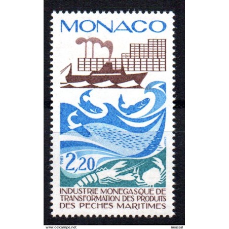 Sello  n 1499  Monaco