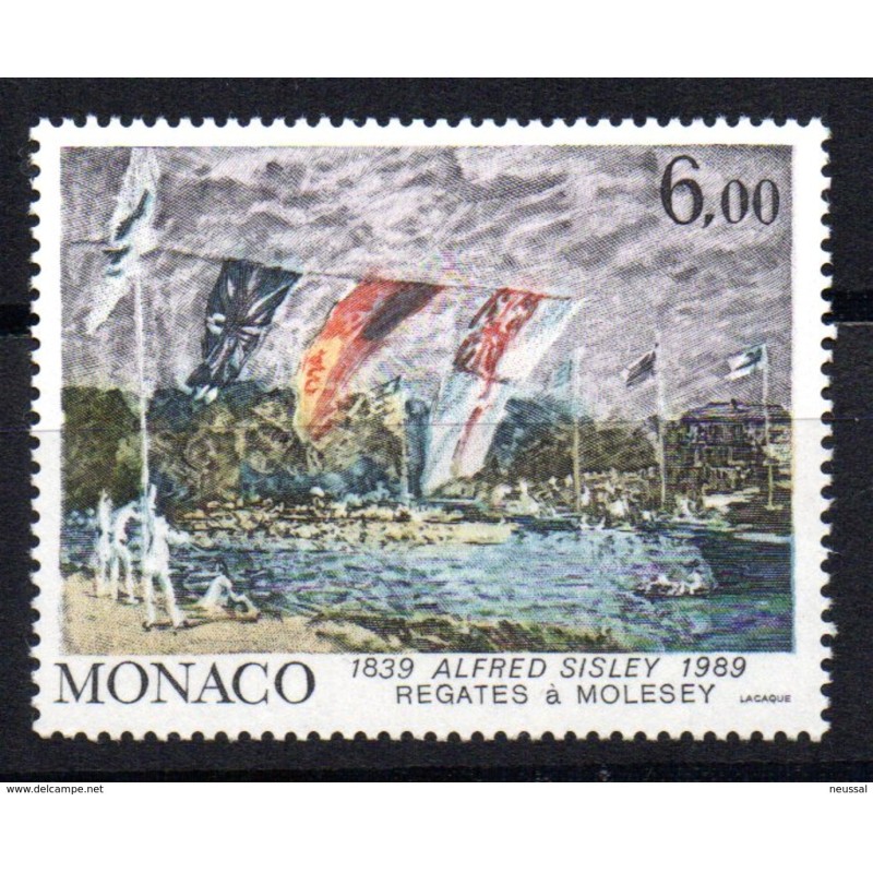 Sello n 1694 only ship Monaco Sello n 1694 only ship Monaco