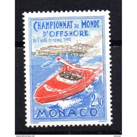 Sello n 1741  only ship  Monaco