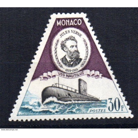 Sello n 436 only ship  Monaco
