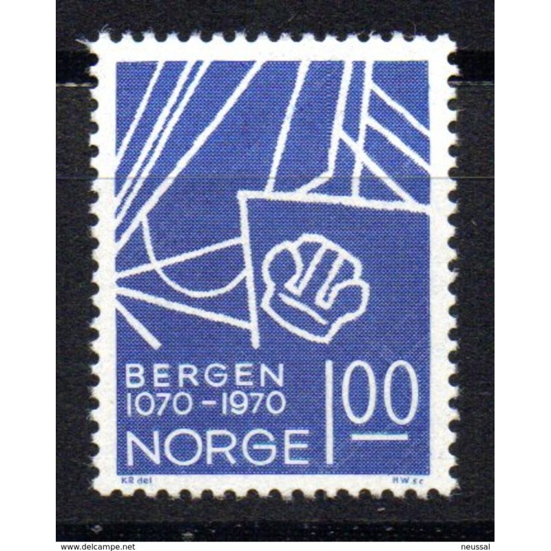 Sello n 566 noruega Sello n 566 noruega