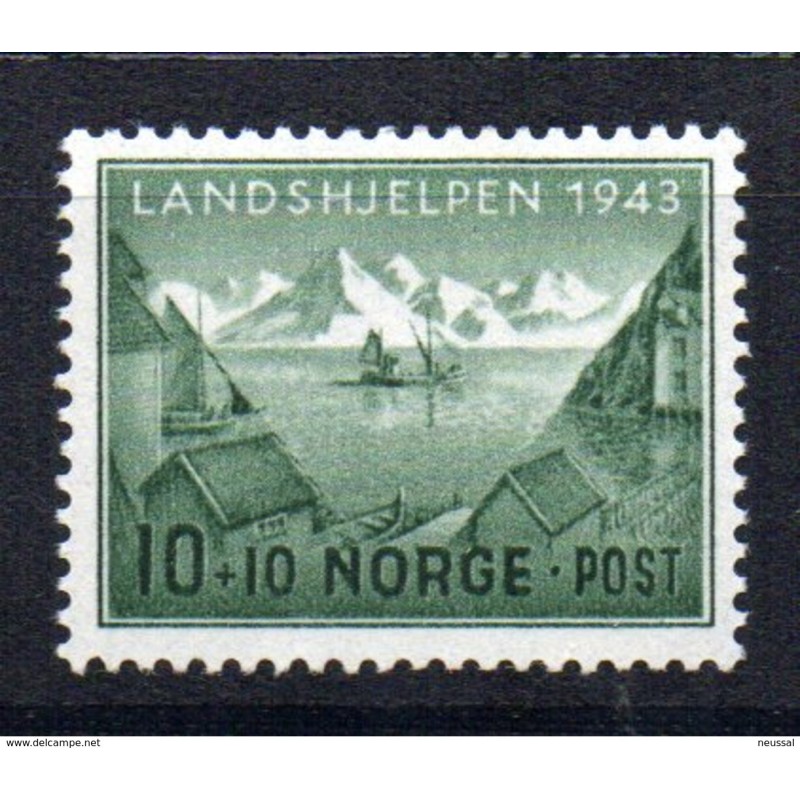 Sello n 254 noruega Sello n 254 noruega