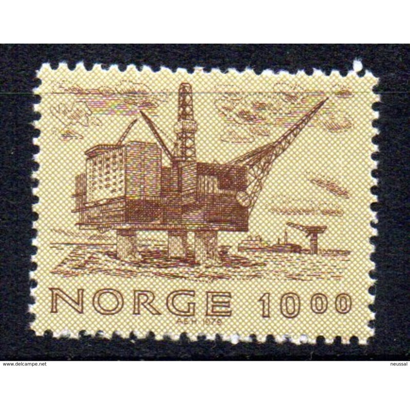 Sello n 760 noruega Sello n 760 noruega