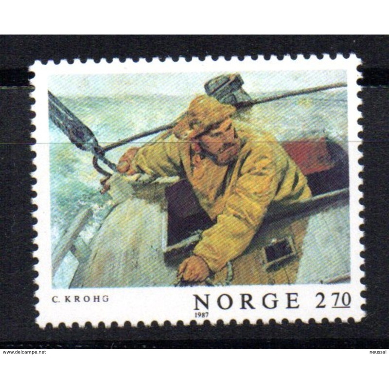 Sello n 931 noruega Sello n 931 noruega