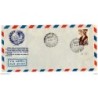 Carta con matasellos primer dia circulacion de 1952 via aerea