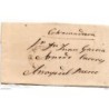 Carta prefilatelica  dirigida a arroyo del puerco caceres