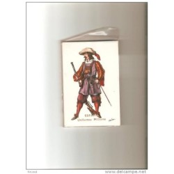 Lote de tarjetas postales de uniformes militares  regimientos españoles