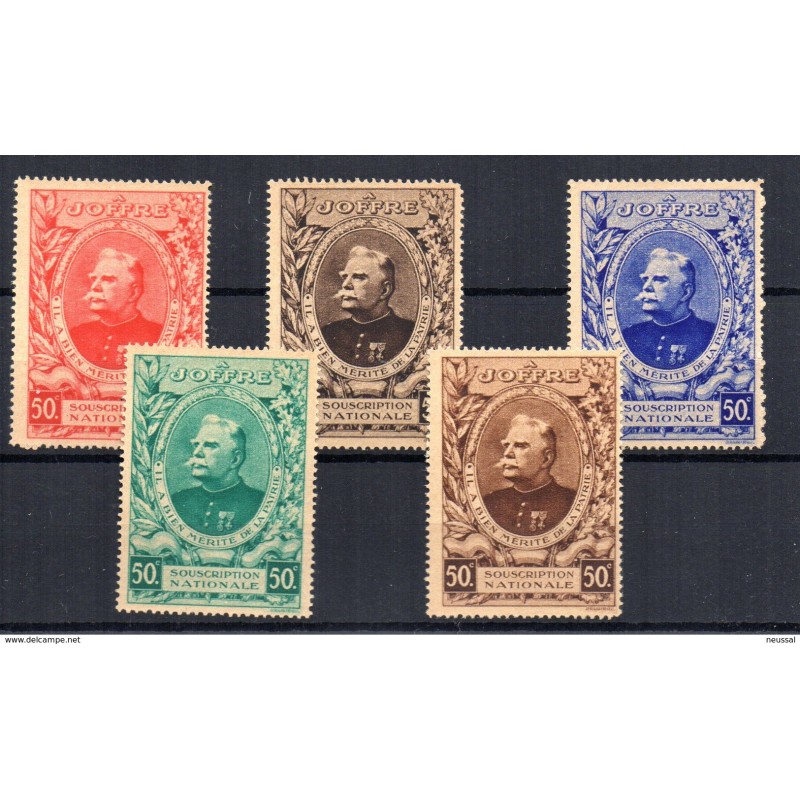 5 viñetas diferentes colores joffre 5 viñetas diferentes colores joffre