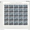 Serie  n 197781 en pliego de 25  sellos