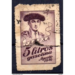 Viñeta Joselito 5 litros gasolina