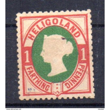 Sello n 10 Heligoland