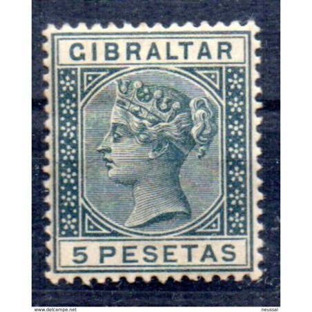 Sello  n 29  Gibraltar
