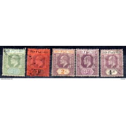 Sellos  n 4748495152  Fiji