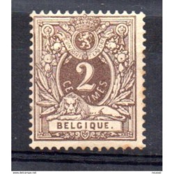 Sello n 44  belgica