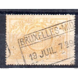 Sello n 14 colis postaux belgica