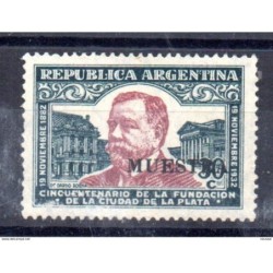 Sello n 358  Muestra en negro  Argentina