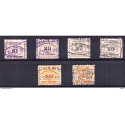 Stamps american consular service