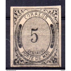 Sello n 20 timbres porte de mar mexico