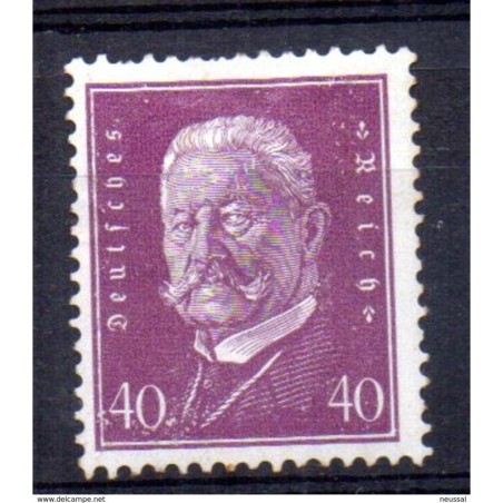 Sello n 409 Deutsche reich alemania