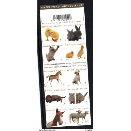 Carnet de animales Belgica