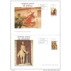2 tarjetas de primer dia fiestas populares