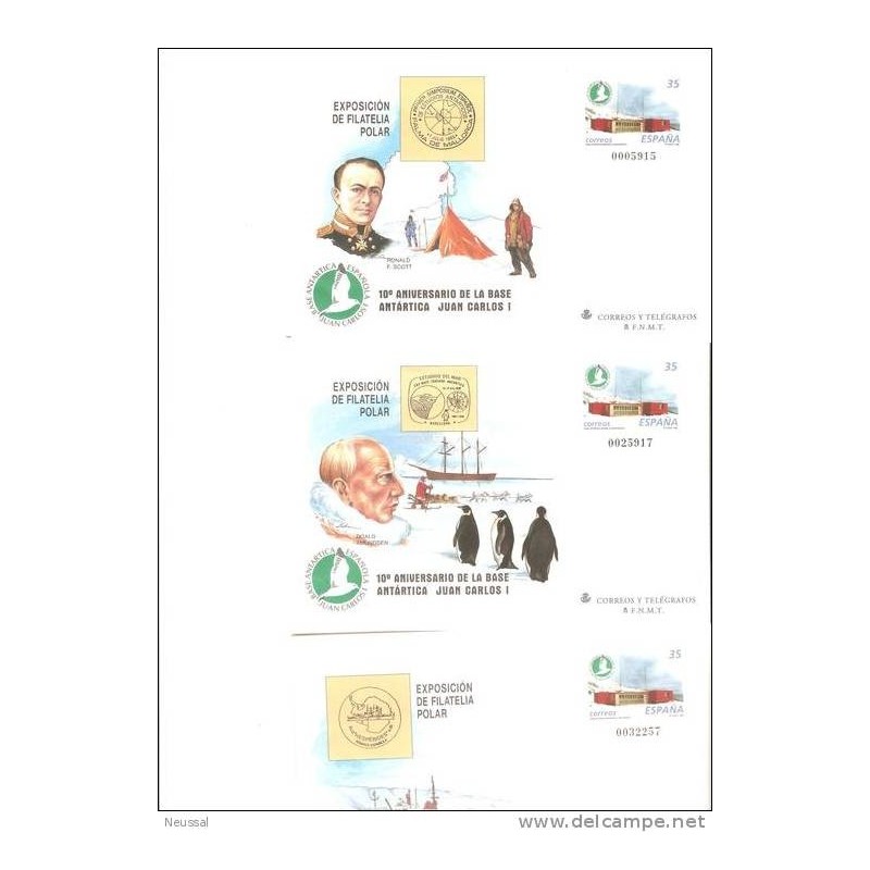 3 sobre entero postal commemorativo 1998 3 sobre entero postal commemorativo 1998