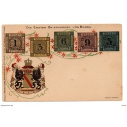 Tarjeta postal alemania escudos