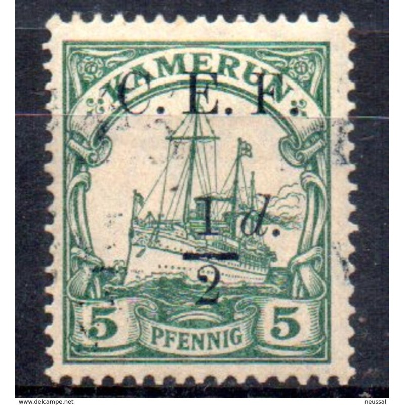 Sello n 26a Kameroun alemania Sello n 26a Kameroun alemania